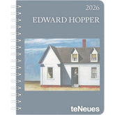 AGENDA ANUAL 2026 EDWARD HOPPER DIARY DELUXE 16,5 X 21,6 SV | TENEUES AGENDAS